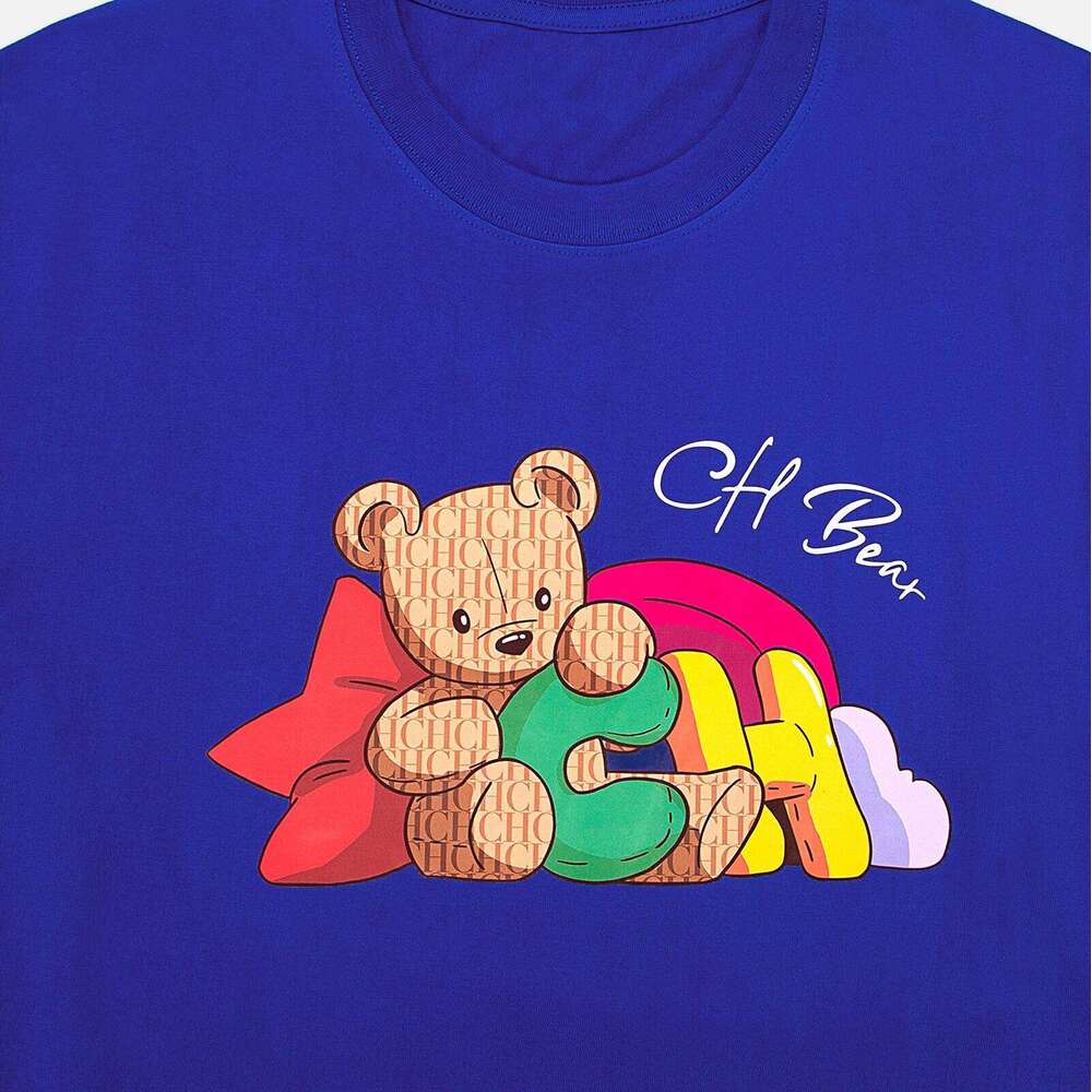 New Printed Pure Cotton Short Sleeve T-Shirt Unisex Letter Design for Summer 2025 High-Quality Top XJ260306 XJ260306