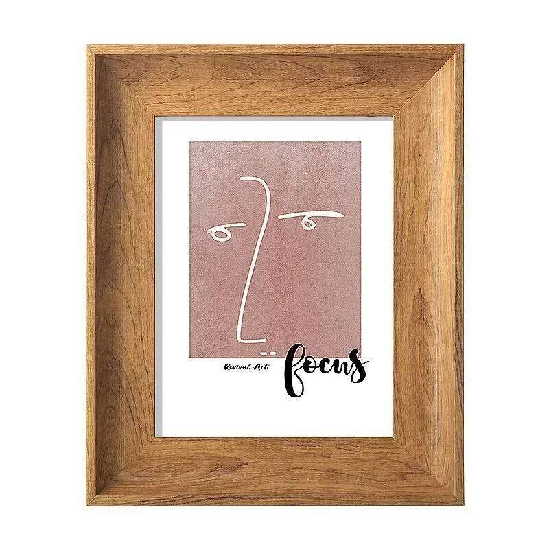 Picture Frame Elegant Vintage Ornate Design With Plexiglass For Wall Tabletop Display Rustic Distressed Wood Grain Decor H260306