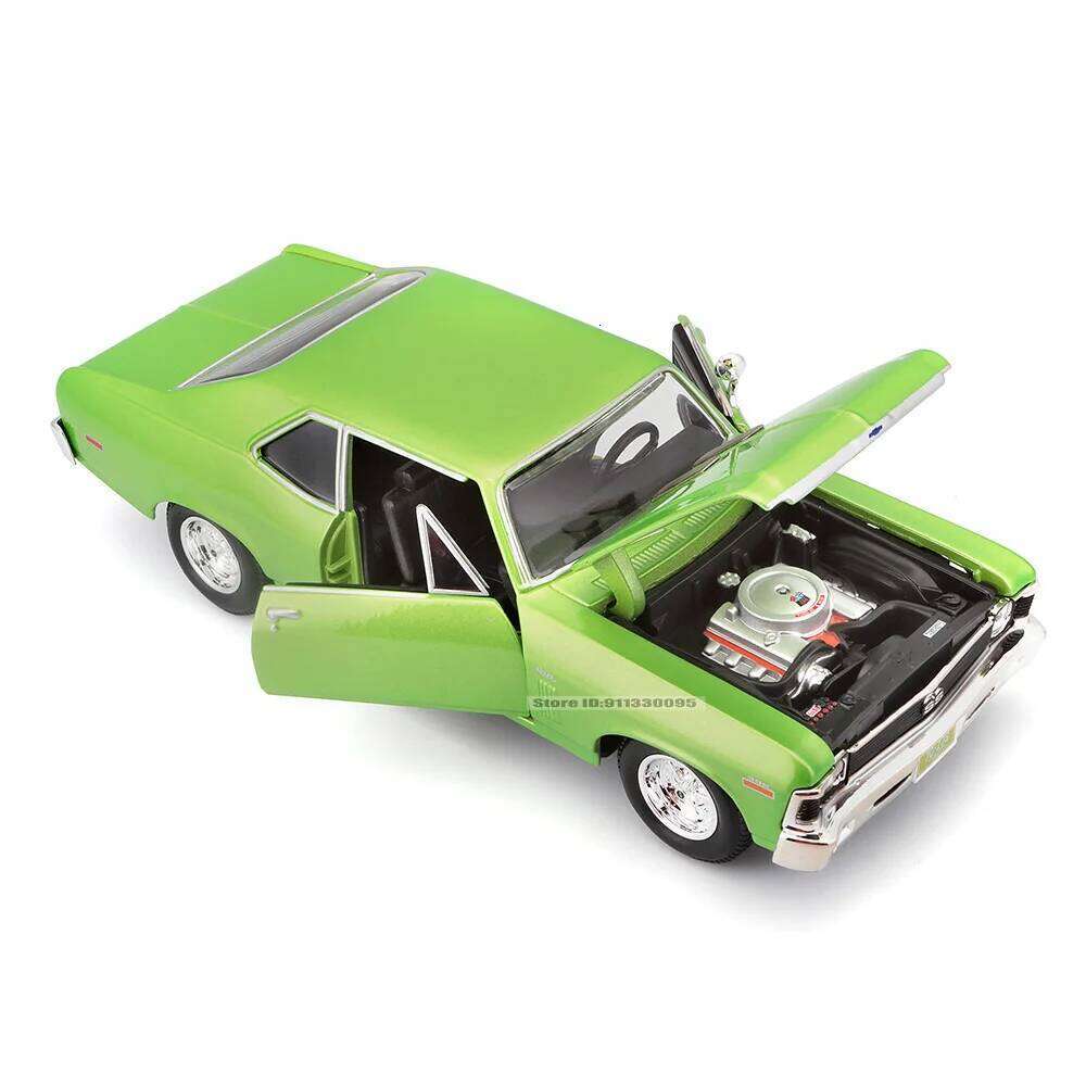 Maisto 1:24 1970 Chevrolet NOVA SS alloy car die-casting static precision model collection gift toy tide play Z260307