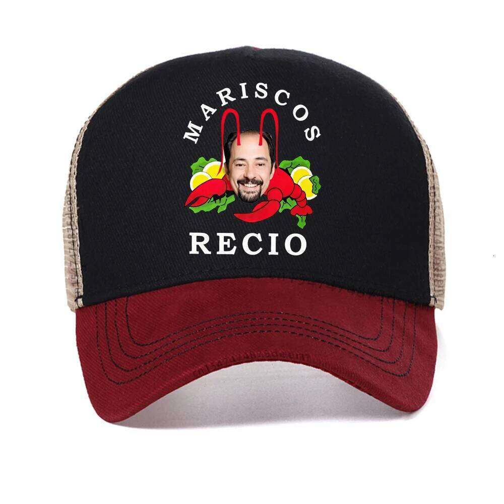 Antonio Mariscos Recio baseball cap Men Women Novelty Funny caps outdoor adjustable trucker hat casual mesh Snapback hats Y260304