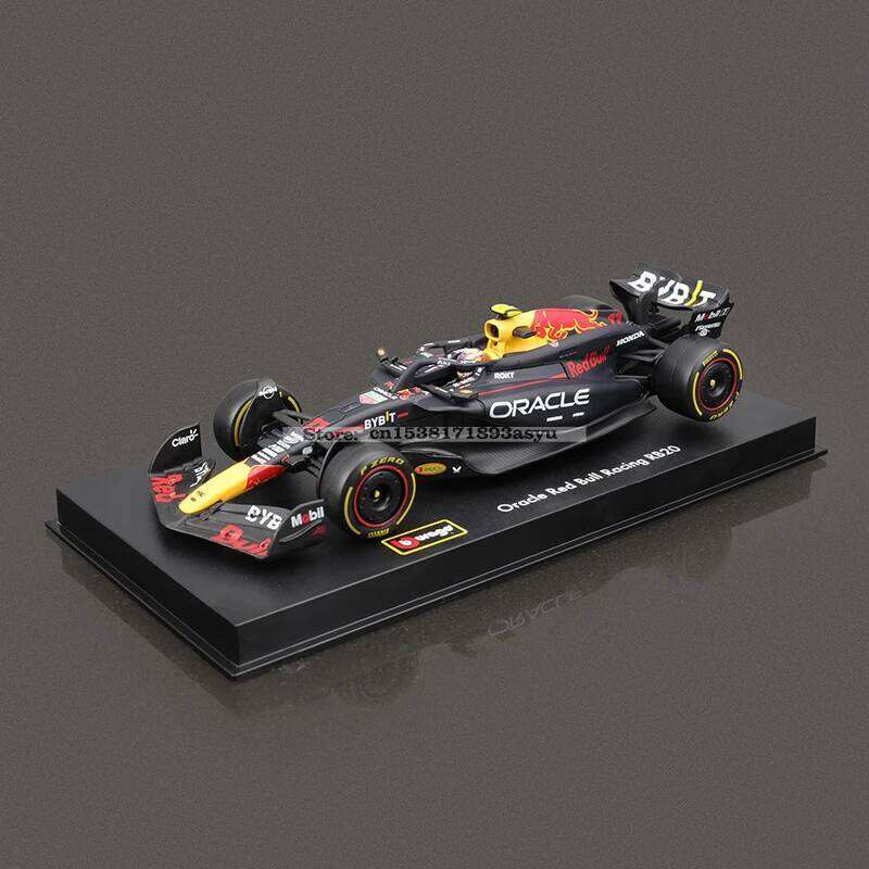 Bburago 1:43 2024 F1 Red Bull Racing RB20 1# Verstappen 11# Perez racing simulation model alloy car toy collection Z260307