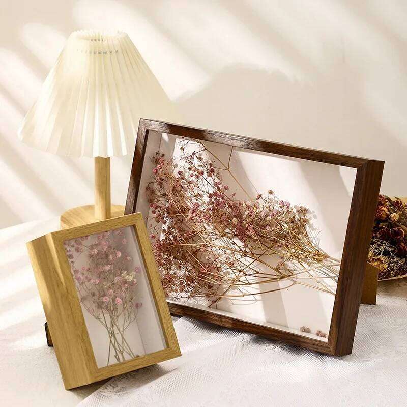 3D Wooden Picture Frames Depth 3cm 5cm Dried Flower Specimen Holder Handmade DIY Handwork Display Phote Frame Home Decoration H260306
