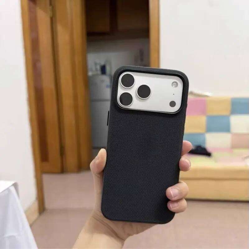 High Quality Technology Woven Official Magnetic Case For IPhone 15 16 13 14 Pro Max 17 Air Protect Cover 26H0307