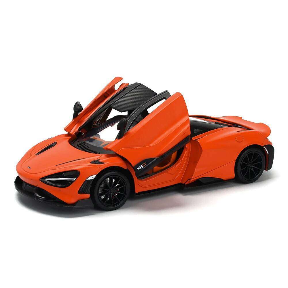 CCA MSZ 1: 24 McLaren 765LT Original Box Alloy Craft Decoration Collection Toy Tools Gift Die Casting Car Model Z260306