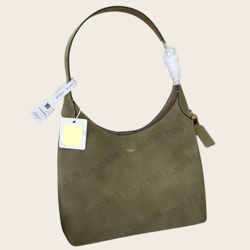 Designer Brooklyn bag 28 single shoulder YN tote bags 39 quality single large capacity minimalist luxury 35 suede women leather handbag style 23 cm classic underarm