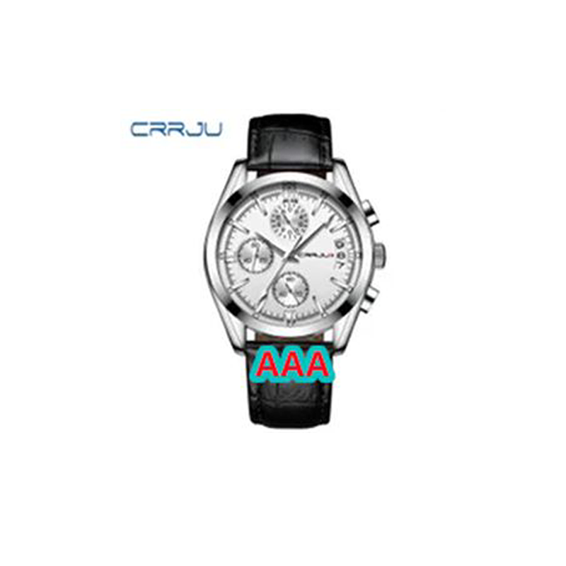 Cartoon Elegant Men's Chronograph Watch - Durable Waterproof Design AAA watches Mens WatchesFolding buckle