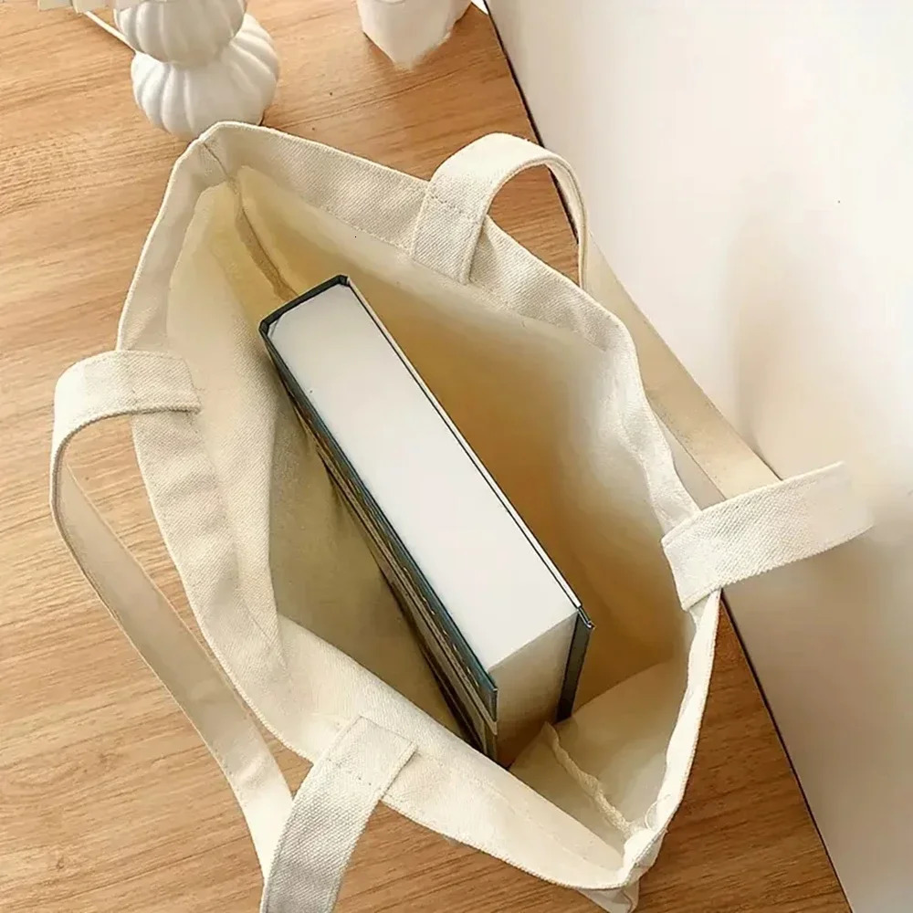 All I Want To Do Is Panda No Today Gift Bag Set Print Tote Casual Canvas Shoulder with Mini Storage 260307