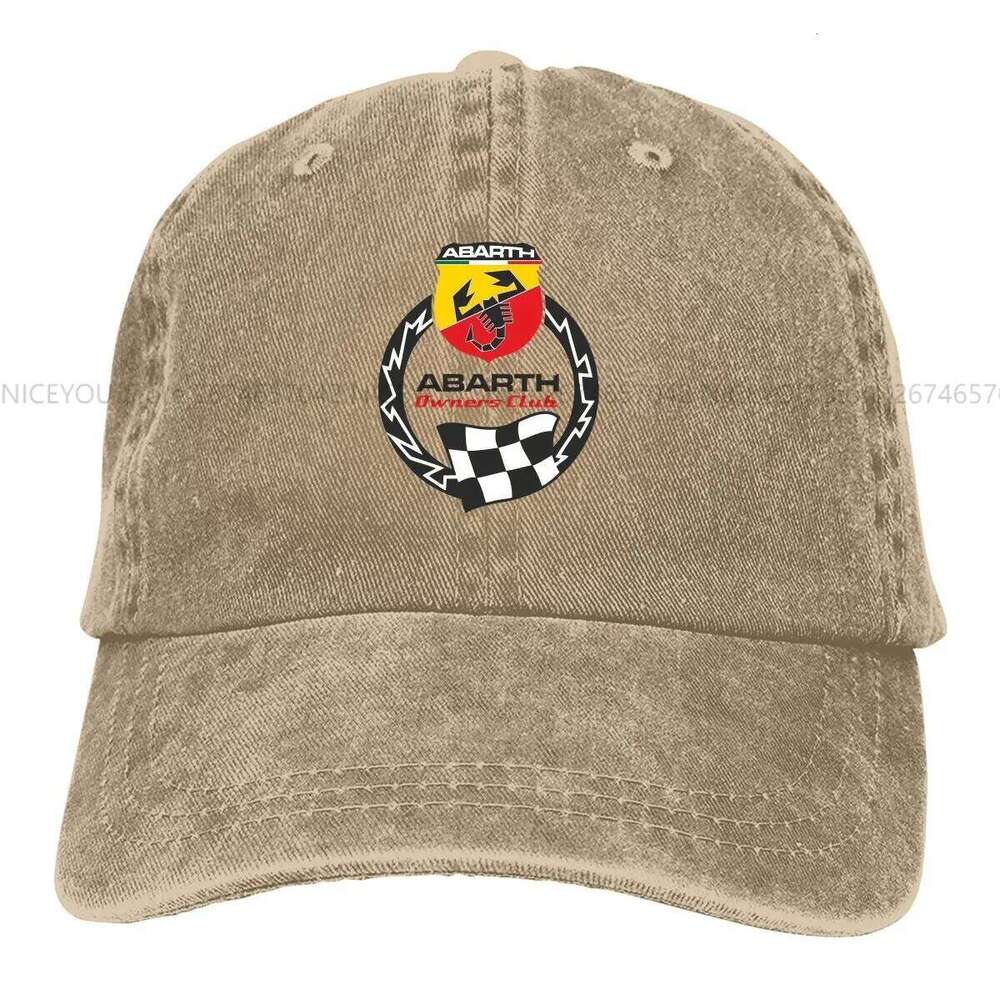 Summer Cap Sun Visor Vintage Hip Hop Caps Abarth Scorpion Cowboy Hat Peaked Hats Y260304