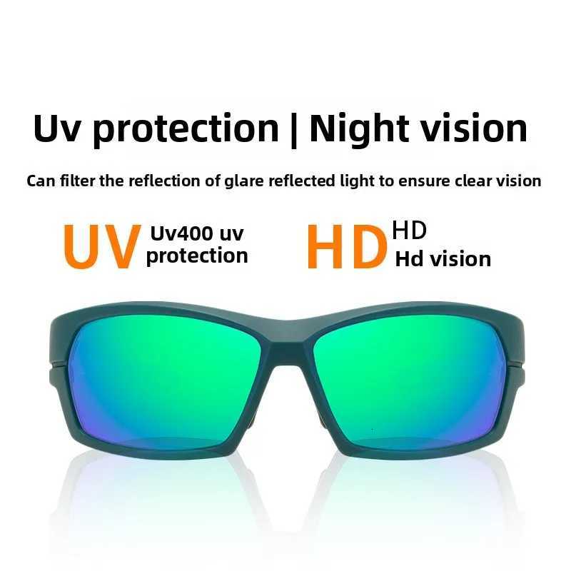 2025 Outdoor UV Protection Sports Sunglasses Mens Square Polarized Sunglasses S260304