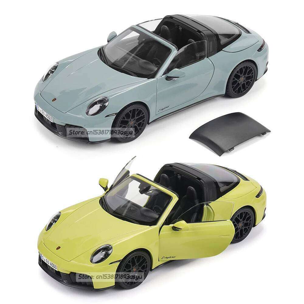 Maisto 1:18 Porsche 911 Tarqa 4 GTS 992.2 Coupe car Alloy Model Classic Car Decoration Collection gift box packaging Z260306