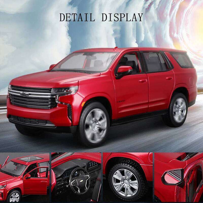 Maisto 1:26 2021 Chevrolet Tahoe simulation alloy car model crafts decoration collection toy tools gift birthday present Z260306