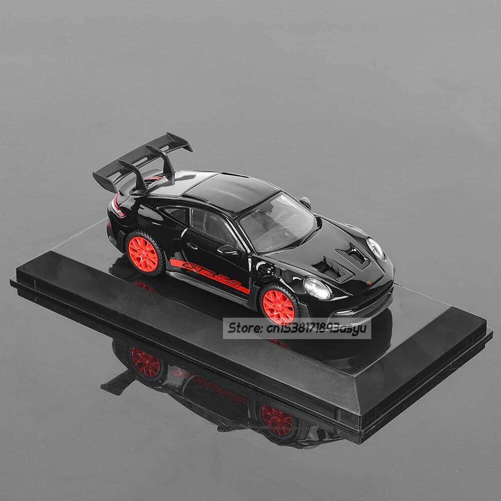 Bburago 1:43 Porsche 911 GT3 RS Audi Alpha Romeo racing simulation model alloy car toy male collection gift Z260307