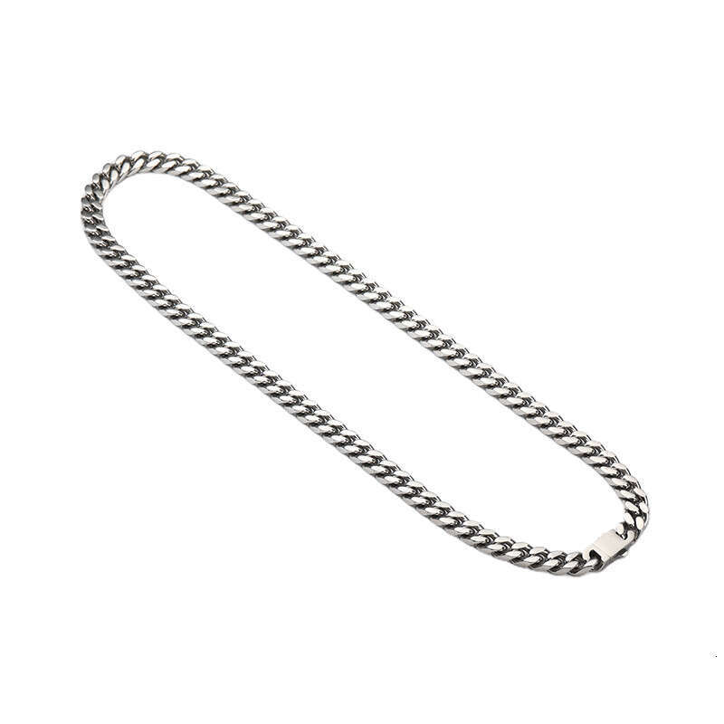 Direct supply from the source 1688 stainless steel Cuban necklace Simple elegant Durable and corrosion-resistant Preferred for wholesale