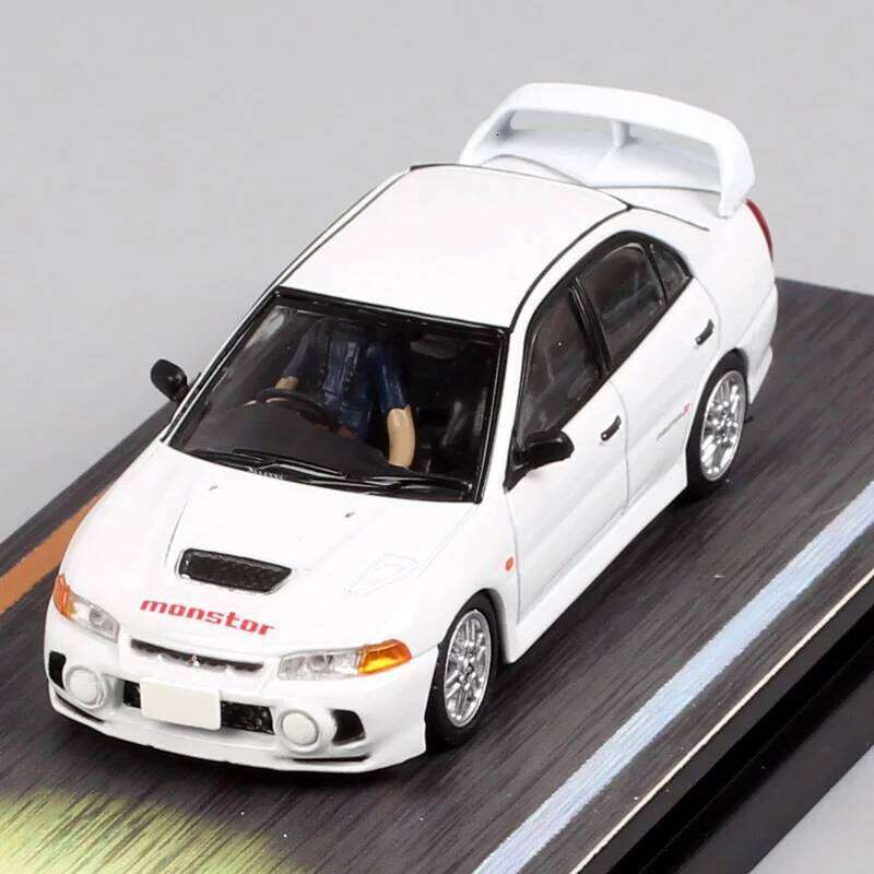 Hobby Japan 1/64 Scale Mitsubishi Lancer GSR RS Evolution EVO IX VII IV VIII Ralliart Rally Car Model Diecasts Toy Vehicles HJ64 Z260306