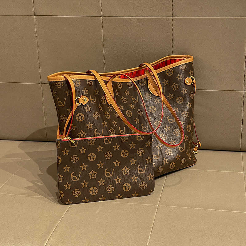 Designer Large Capacity Tote Bag New Fashionable and Versatile Mother-and-Child Shopping Bag Women's Shoulder Bag