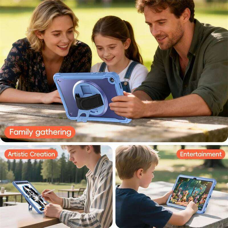 Samsung Galaxy A11+ A9+ Plus 11 inch SM-X230 Case Kids Shockproof Tablet Cover For Tab A9 A11 8.7" SM-X130 Funda 26Y0307