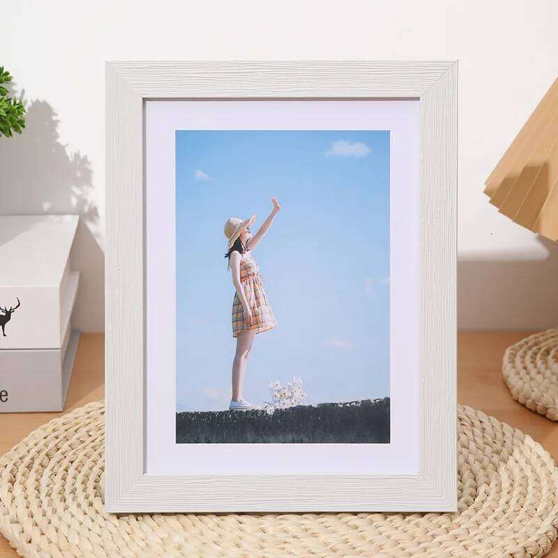 Simple Photo Frame: 6 8 10 inch, children's A4 word picture frame, art work decoration photo frame H260306