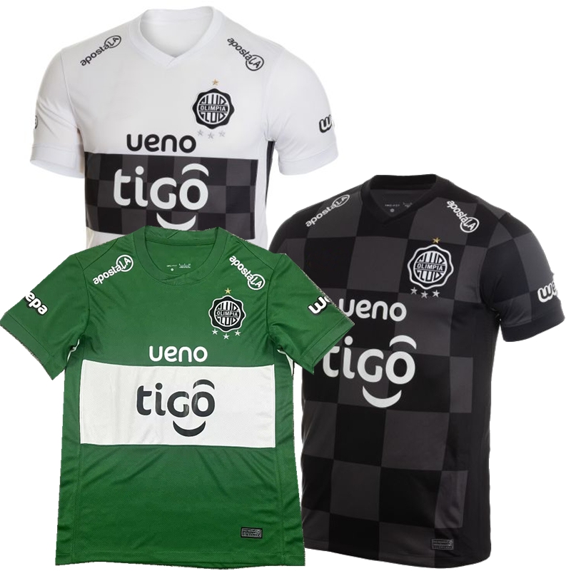 2026 2027 Club Olimpia Asuncion soccer jerseys M.GAMARRA JUANFER R.REDES H.QUINTANA R.ORTIZ I.LEGUIZAMON D.GONZALEZ home away football shirt