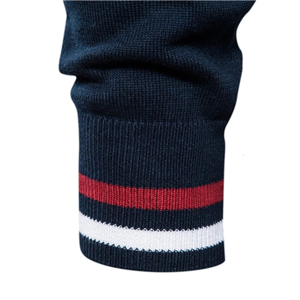 AIOPESON Spliced Cardigan Men Streetwear Casual High Quality Cotton Sweater Men Winter Fashion Cardigans for Men 260306