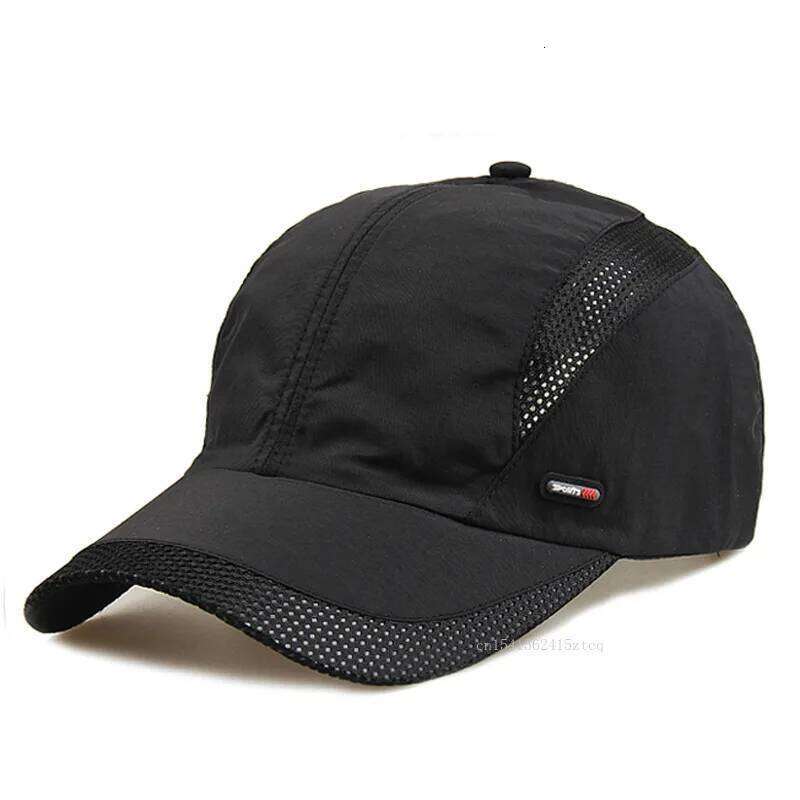 Simple Solid Baseball for Men Spring/Summer Lightweight Breathable Sun Hat Adjustable Outdoor Sports Cap Lenceria Para Damas Y260304