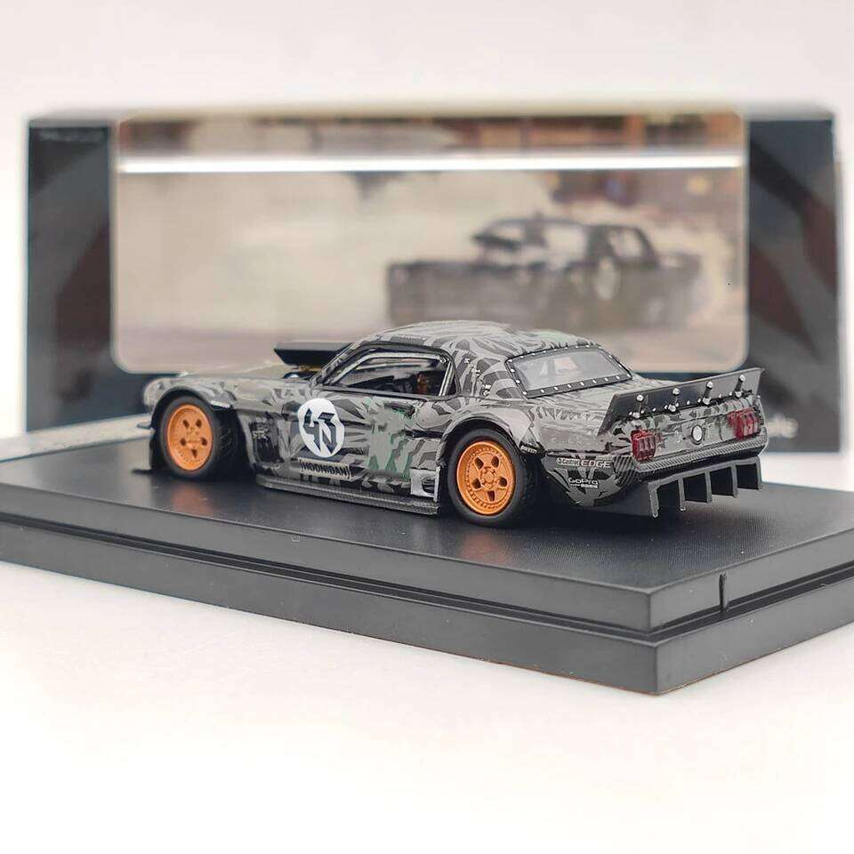 Street Weapon 1/64 For Mustang 1965 Ken Block's Hoonicorn #43 Diecast Model Car Miniature Limited Collection Toy Vehicle Models Z260306