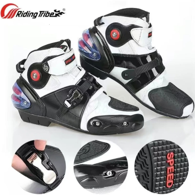 PROBIKE Waterproof Allseason Motorcycle Riding Shoes for Men and Women Offroad Racing Boots Motorbike Rider 260307