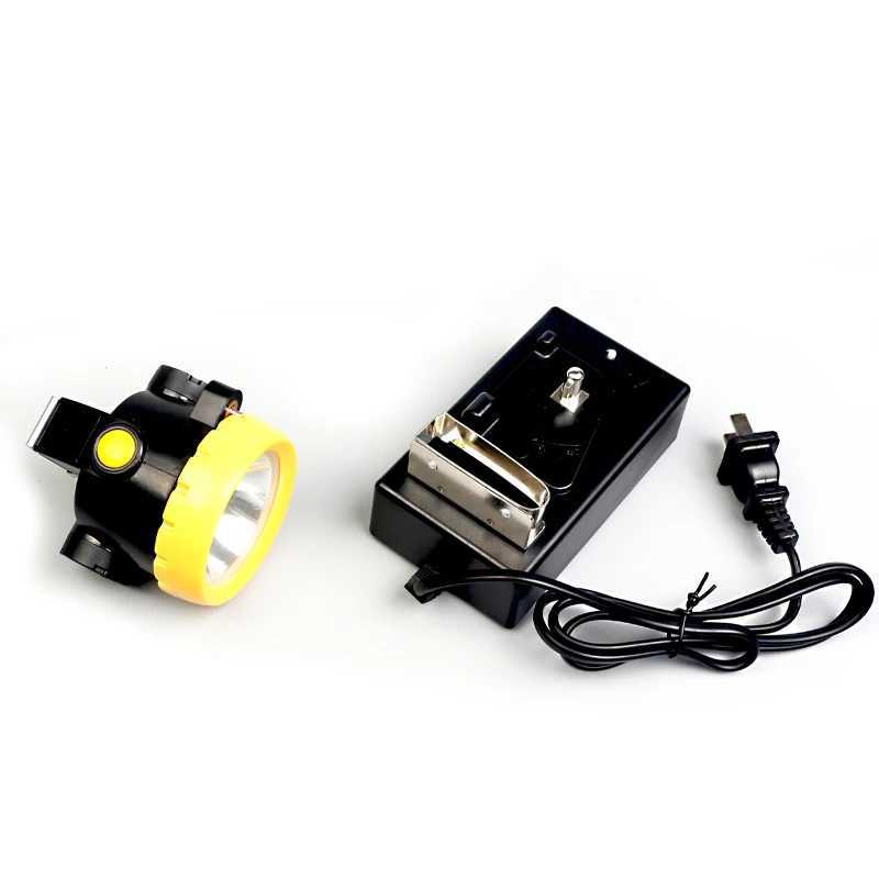 7500lx ATEX/CE LED Wireless Miner Cap Lamp BK2000 Cordless Mine Headlamp H260307