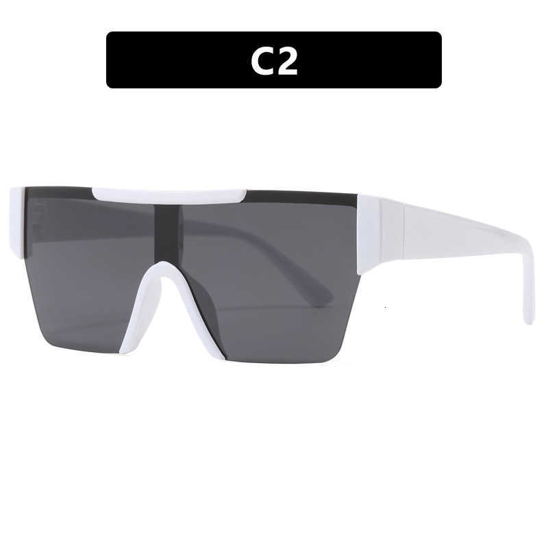 Personalized futuristic sunglasses for women windproof cycling goggles mountain climbing UV resistant sunglasses mens large face glasses S260304