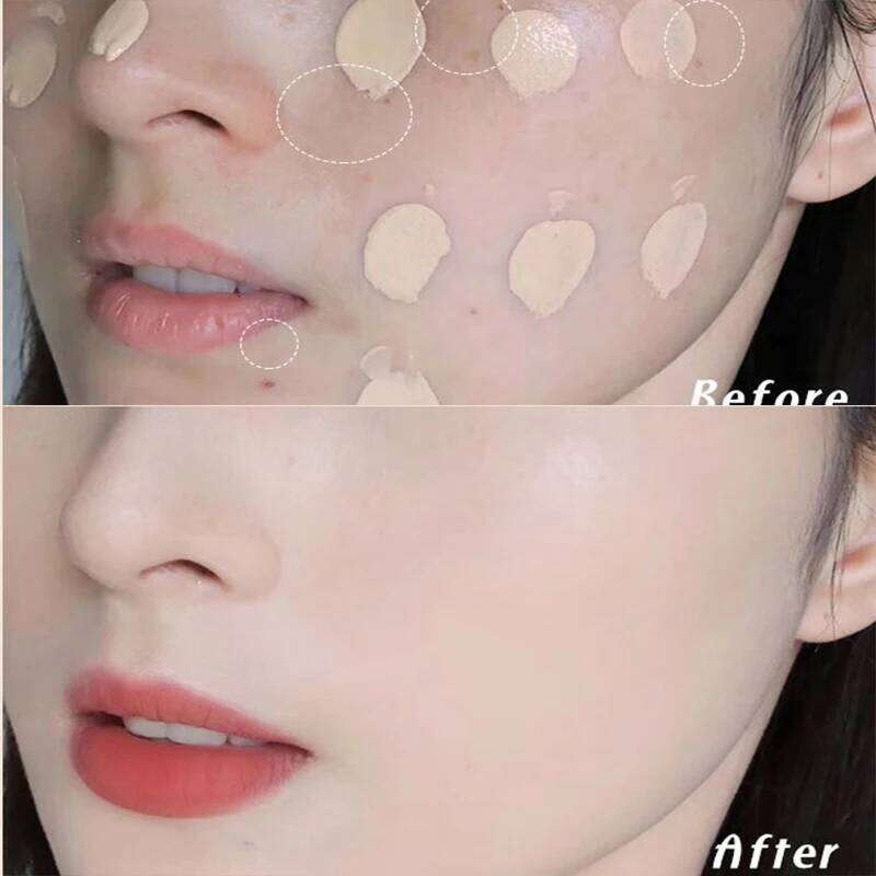 Mousse Cream Cushion Compact Moisturizing lasting Waterproofing Concealer High Coverage Foundation Korean Makeup Base 26L0306