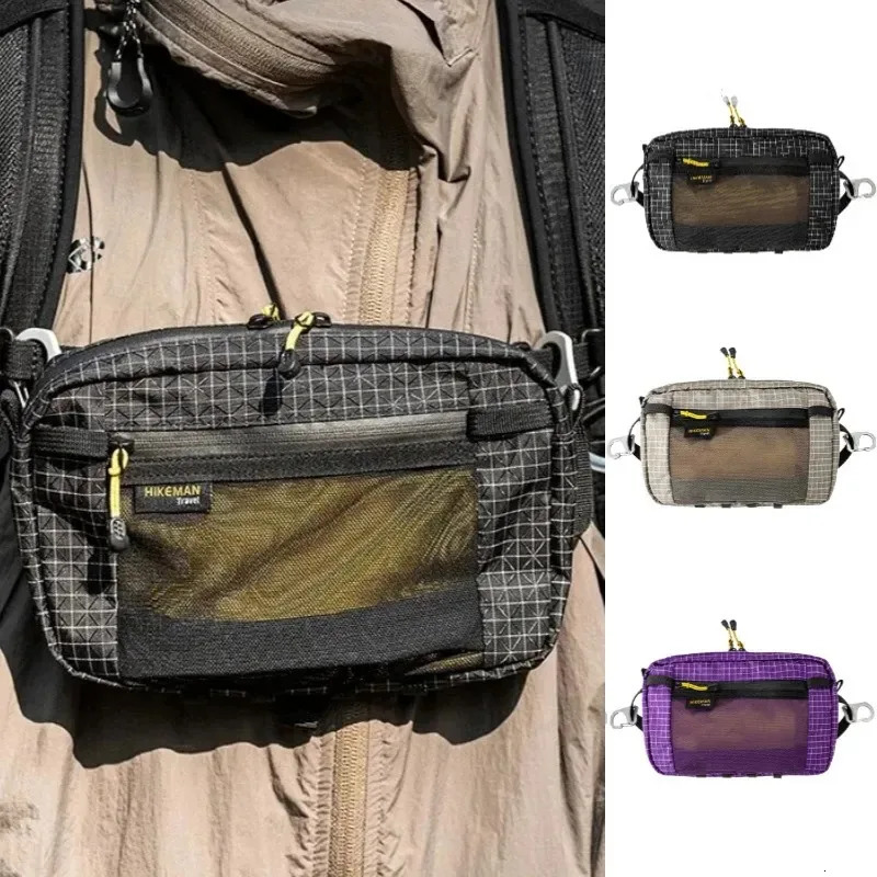 Dyneema Waist Bag 20L Waterproof UrltraLight Multi Pocket for Cycling Running Hiking Camping Outdoor Sports Accessories 260228
