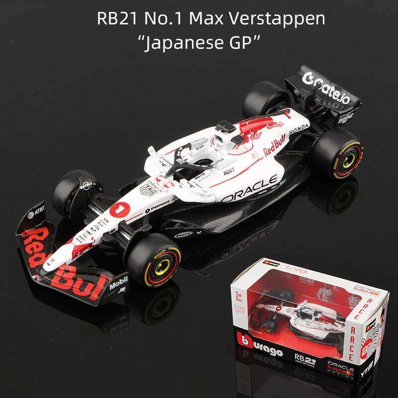 Bburago 1:43 2025 F1 Alloy Car Model Formula Racing Die Cast Toy SF25 RB21 W16 MCL39 Red Bull Mercedes Ferrari McLaren Z260306