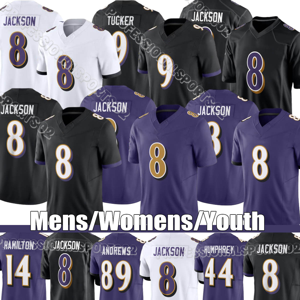 #98 Crosby Jersey Maxx Crosby Baltimore city Ravenss jersey #8 Jackson #22 Henry #4 Flowers BaltimorecityRavens Jersey #9 Tucker #14 Hamilton #52 R.Lewis #89 Andrews #0 Smith