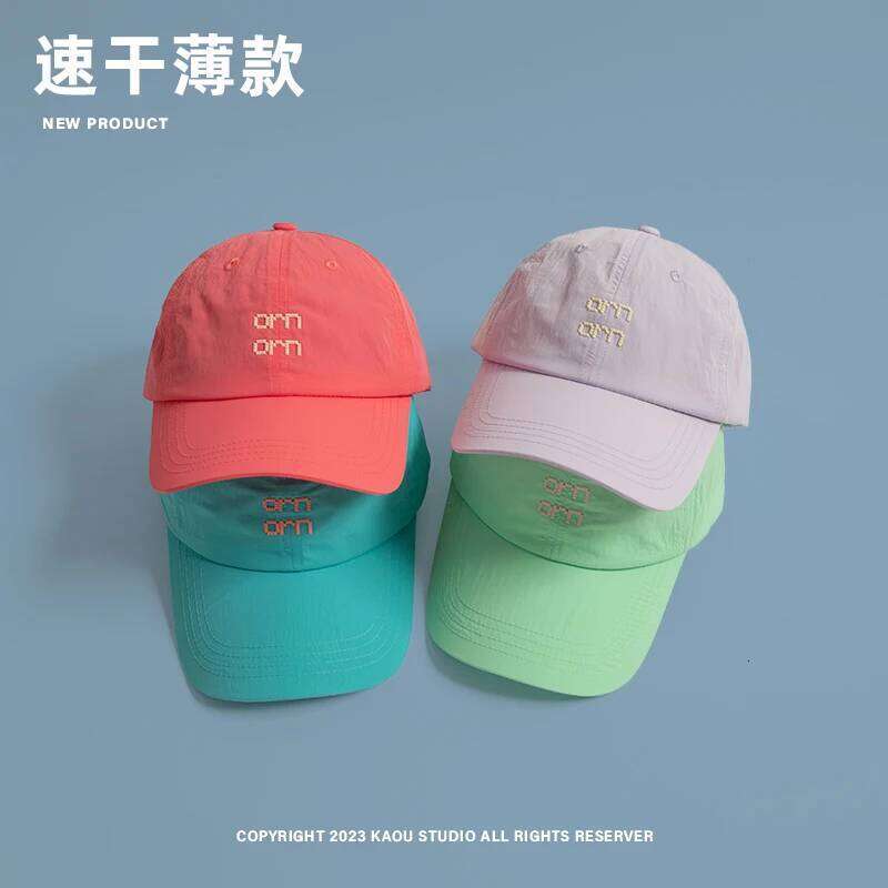 Quick-Drying Baseball Men's and Women's Thin Sun Hat Summer Outdoor Mountaineering Surfing Running Sports Peaked Cap Y260304