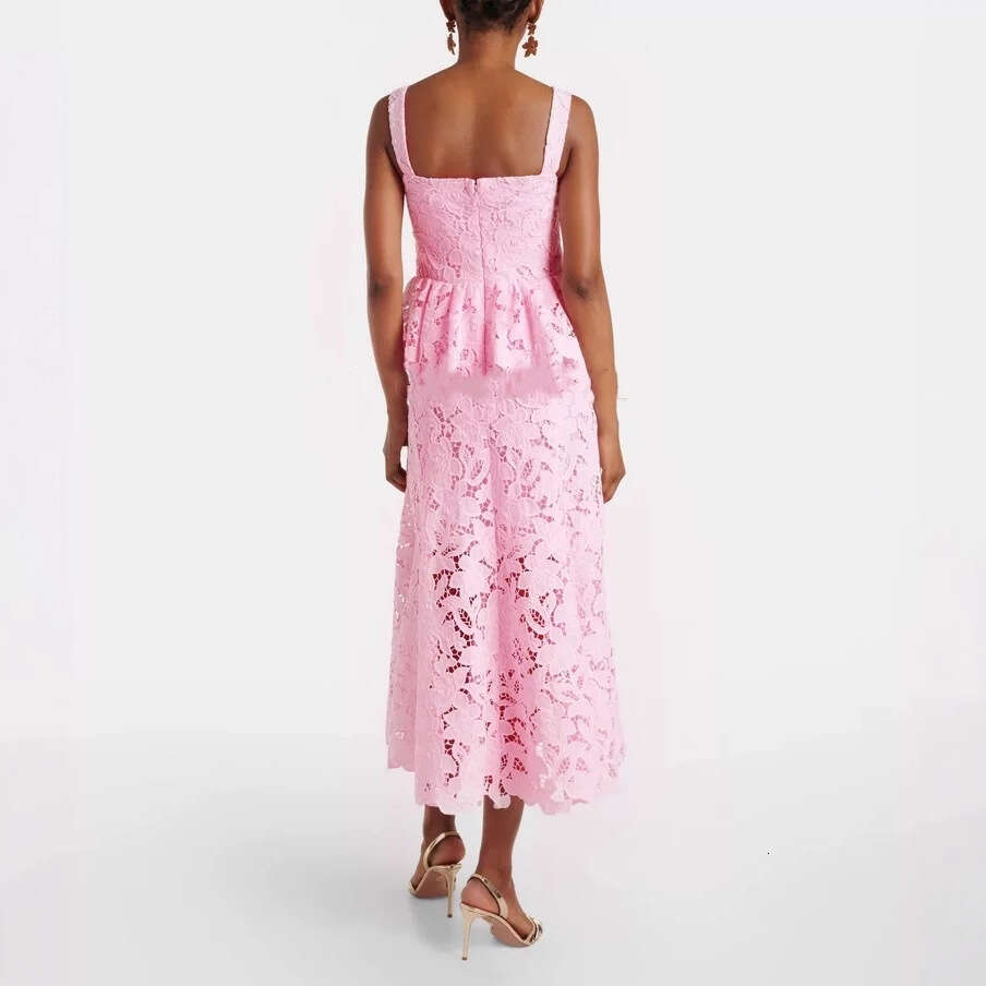 2026 a3 Spring/Summer New Women's Designer Elegant and Sexy Lace Cake Dress