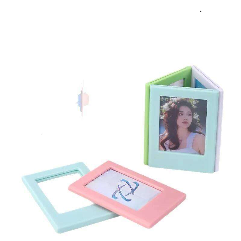 10Pcs Set Instax Mini Photo Frame | Fridge Magnet Card Holder Creative Ins Style Kawaii Fix 3 Inch Instant Film Picture H260306