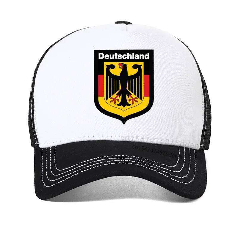 German Eagle On Shield Baseball Cap for Men Women Germany Flag Dad Hat summer Sun Protection Adjustable Snapback Caps Y260304