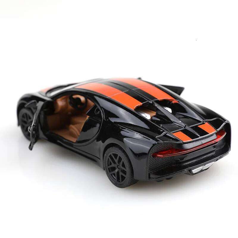Bagged 1:36 Fabric Chiron, simulated supercar, children's die-cast car, boy's toy model Z260306