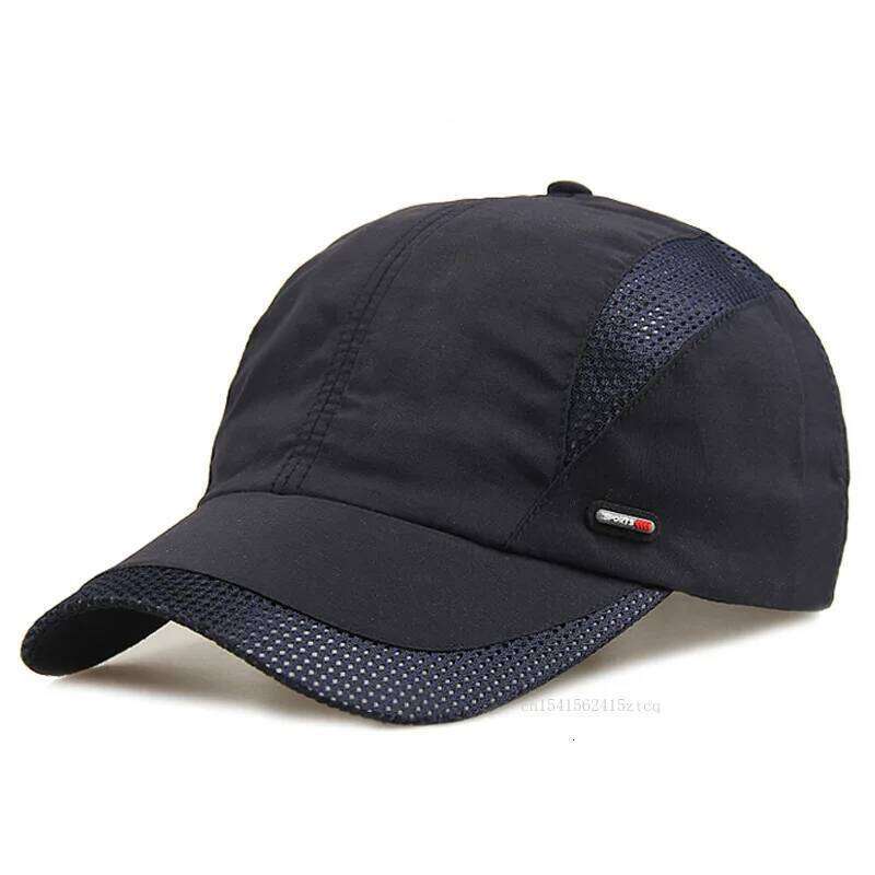Simple Solid Baseball for Men Spring/Summer Lightweight Breathable Sun Hat Adjustable Outdoor Sports Cap Lenceria Para Damas Y260304