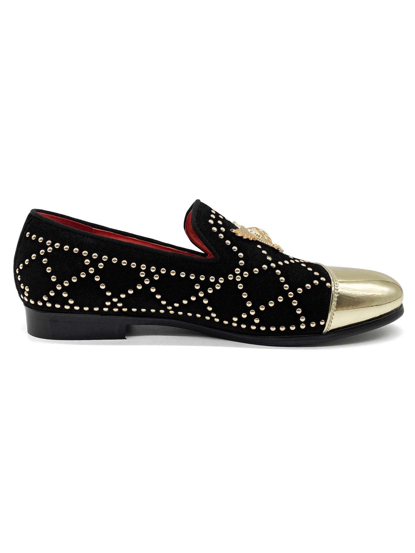 Top quality Designer dress shoes for men and women Luxury Rivet loafers suede Genuine leather casual loafers flats office shoes