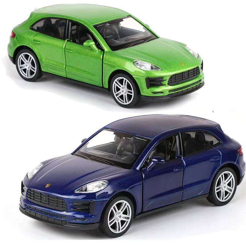 1:36 MACAN SUV High Simulation Alloy Diecast Car Model With Pull Back For Children Gifts Toy Collection F244 Z260306