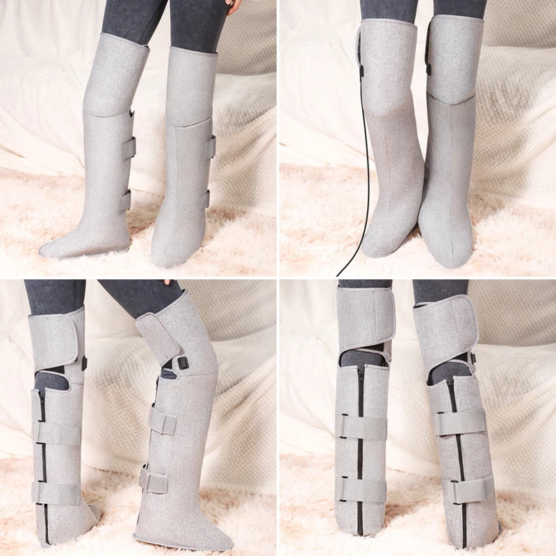 Portable Red Light Heating Long Leg Boots Leg Vibration Massage Relieves Joint Rheumatic Pain Numbness Chronic Cold LegSyndrome 260304
