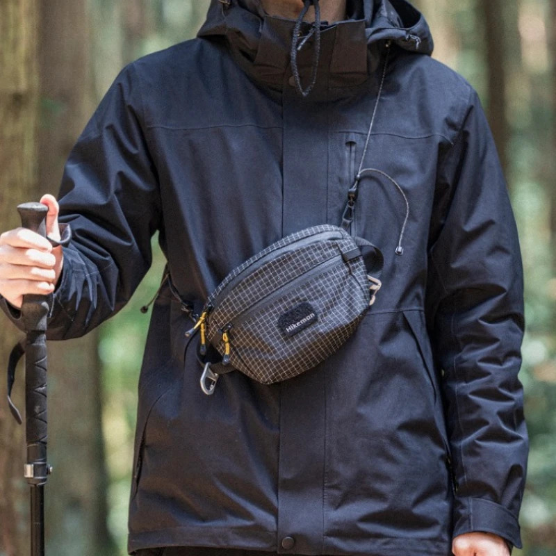 Outdoor Tactical Waist Pack Hiking Chest Bag for Fishing Climbing Camping Mobile Storage Backpack Expansion Attachment 260228