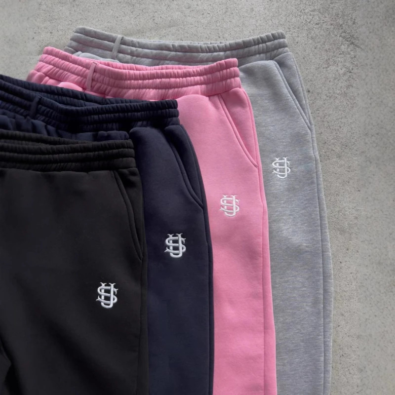 Y2K Joggers Mens Pants Streetwear Black Hip Hop Baggy Sweatpants Vintage Casual Unisex Loose Fit Men Women Trousers Cargo Pants 260305