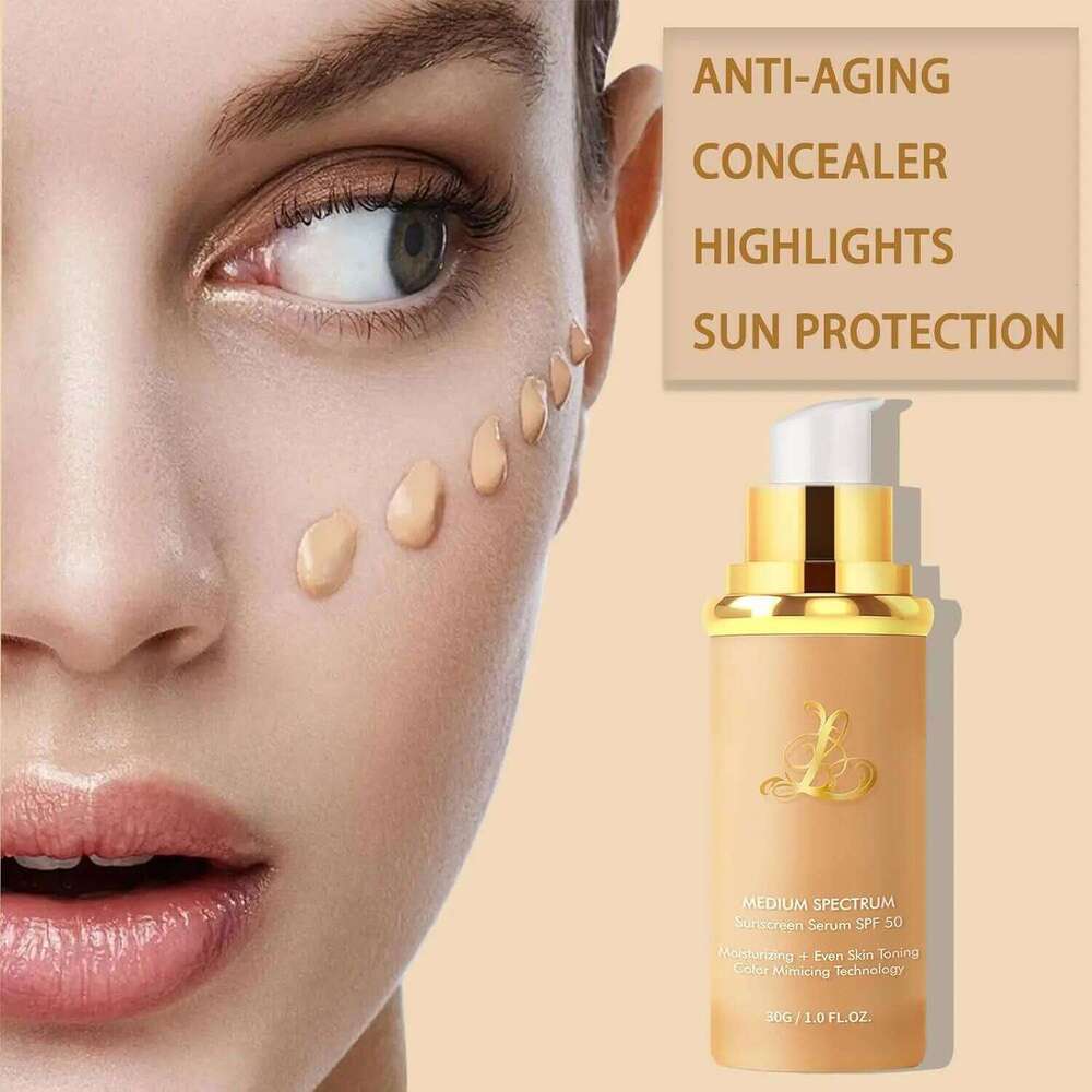 4 in 1 Hydrating Color Changing Foundation Makeup Concealer Sun Protection Longwearing & Waterproof 26L0306