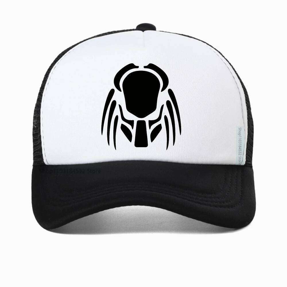Alien Vs Predator Baseball Cap summer unisex mesh Adjustable Hat Fashion Casual Truck Driver Hats Breathable snapback hats Y260304