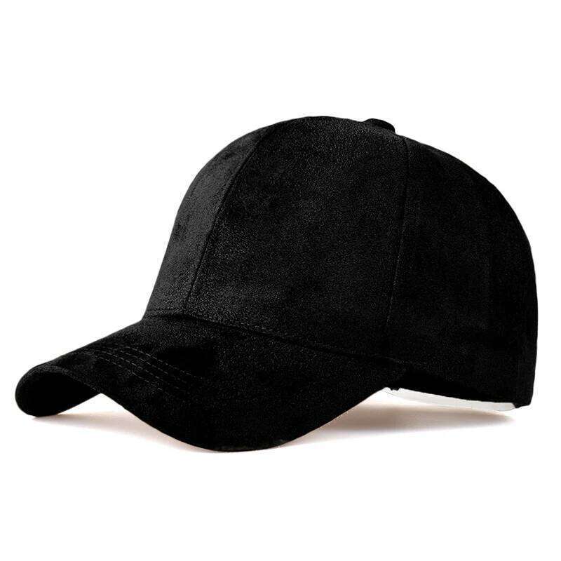 Classic Faux Leather Suede Baseball Cap Corduroy Dad Caps Adjustable Casual Low Profile Dad-Hat Y260304