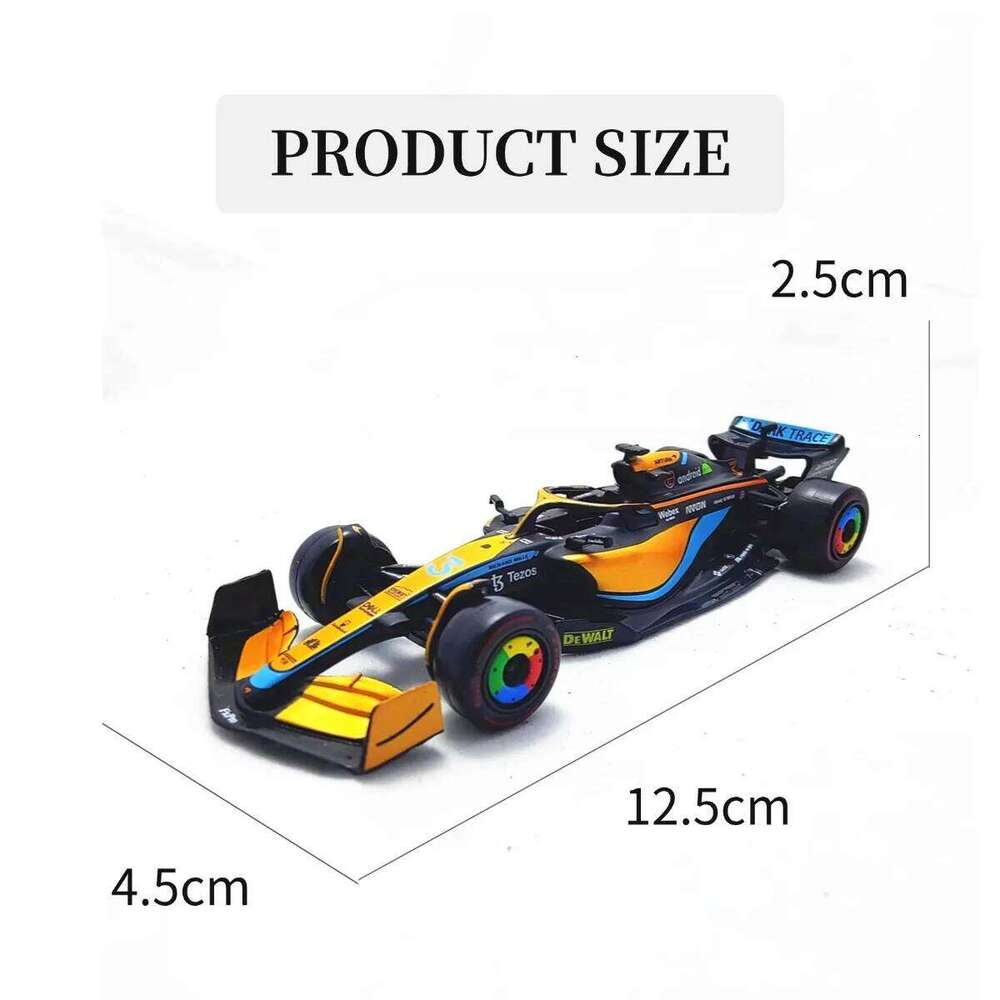 Limited Bburago Mclaren MCL36 #3 Ricciardo F1 Car Model, 1:43 Scale Formula 1 Racing Miniature Collectible Figure Toy Z260306