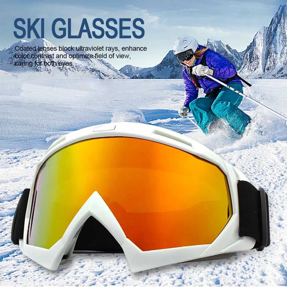 Skiing Eyewear Motorcycle Glasses Windproof Cycling Sun Anti-Fog Protective Goggles UV Protection for Winter Outdoor Sport S260304