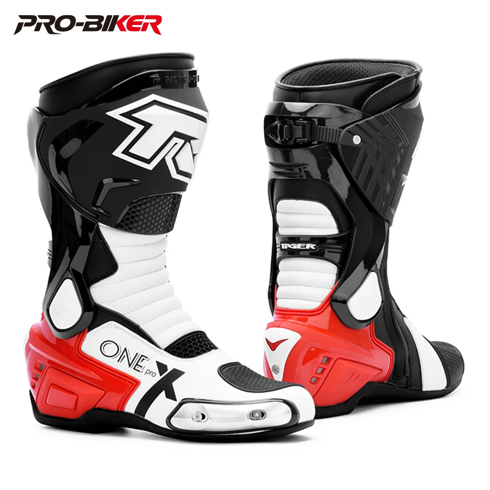 Professional Motorcycle Boots Men Motocross Off Road Racing Wear Resistant Botas Moto Antislip Motorcyclist Shoes 260307