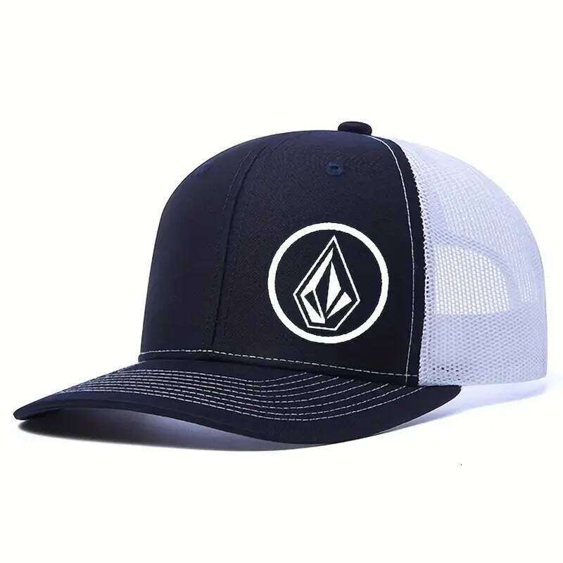 Simple symbol slightly curved printed baseball men's and women's outdoor sports events duck cap American truck driver hat Y260304